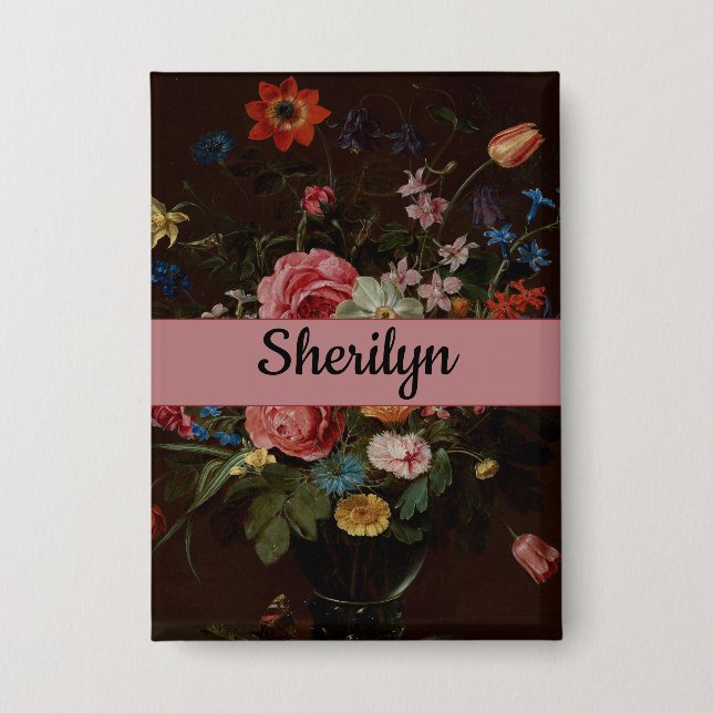 Chapa Clara Peeters: Un Bouquet de flores - (Anverso)