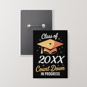 Chapa Clase de 2026 Cuenta Regresiva en Curso Personaliz
