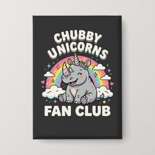 Chapa Club de Fans de Unicornios Adorables Unicornio Mág