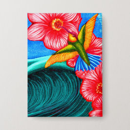Chapa Colibrí Océano
