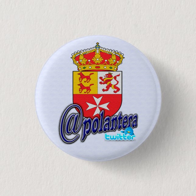 Chapa con imperdible (Anverso)