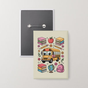 Chapa Coqueta Maestra de Regreso a la Escuela Jardín de 