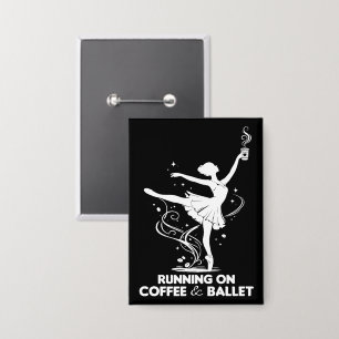 Chapa Corriendo Con Café Y Ballet Divertido Profesor De 