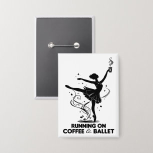 Chapa Corriendo con café y ballet divertido profesor de 