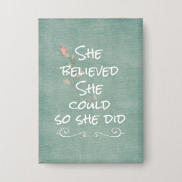 Chapa Creía que podía, así que citó