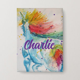 Chapa Creo Que En Unicornios, Pegatina De Chicas De La C