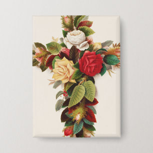 Chapa Cruz de rosas, ilustración de la era victoriana