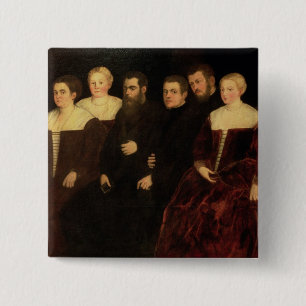 Chapa Cuadrada 00409 siete miembros de la familia de Soranzo