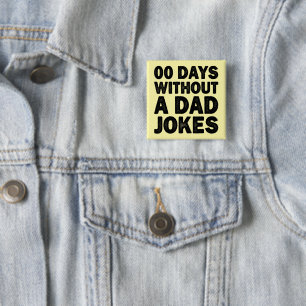 Chapa Cuadrada 00 Días Sin Chistes De Papá Genial Padre Sarcástic