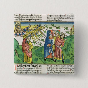 Chapa Cuadrada 10:1 del éxodo - 20 las siete plagas de Egipto: el