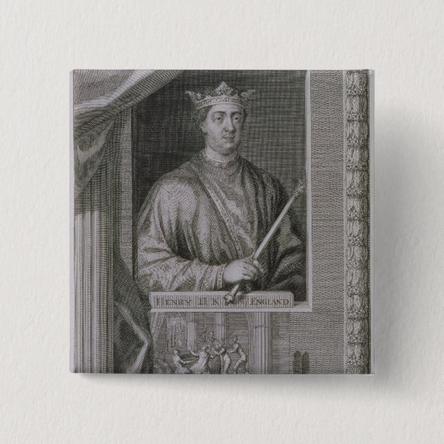 Chapa Cuadrada 1133-89) reyes de Henry II (de Inglaterra a partir (Anverso)
