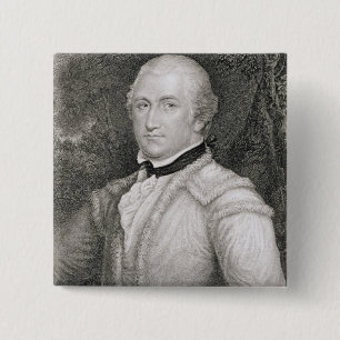Chapa Cuadrada 1736-1802) engrav de general de brigada Daniel