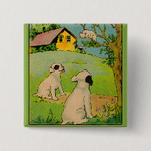 1914 dos perros y un pequeño gato blanco