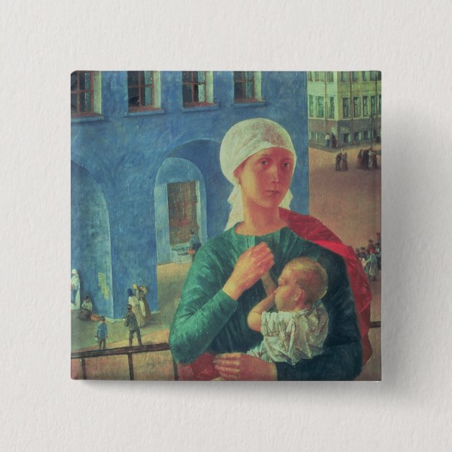 Chapa Cuadrada 1918 en Petrograd, 1920 (Anverso)