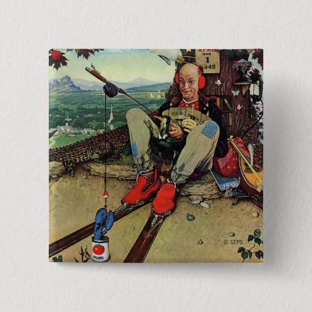 CHAPA CUADRADA 1945 (Anverso)