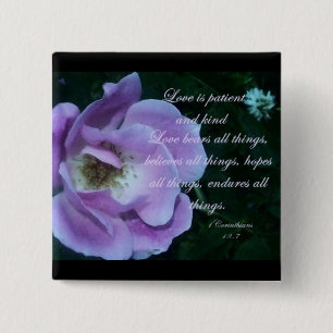 Chapa Cuadrada 1 Corinthians 13