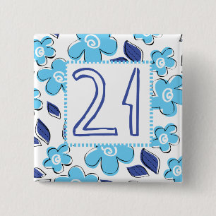 Chapa Cuadrada 21ro Cumpleaños