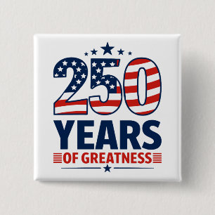 Chapa Cuadrada 250 Años De Grandeza Independencia Americana