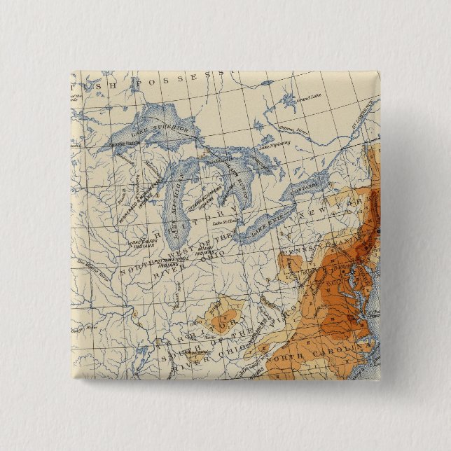 Chapa Cuadrada 2 Población 1790 (Anverso)