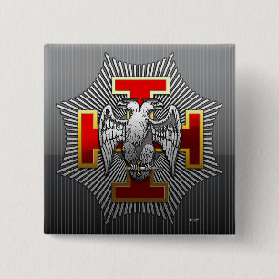 Chapa Cuadrada 30° grado: Knight Kadosh