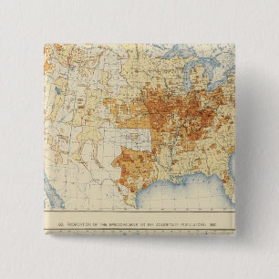 Chapa Cuadrada 39 Discípulos de Cristo, Episcopales 1890