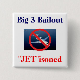 Chapa Cuadrada 3 grandes - "jet " isoned