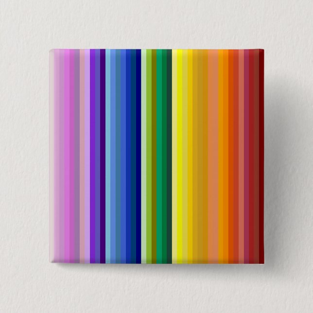 Chapa Cuadrada 42 Rayos Espectro Arcoiris (Anverso)