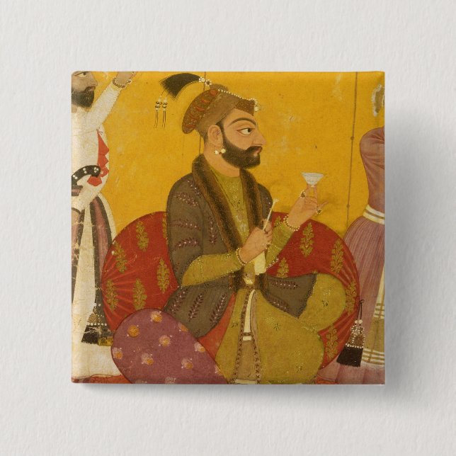 Chapa Cuadrada 47.110/359 Gosain Narayan toma el veneno en los (Anverso)