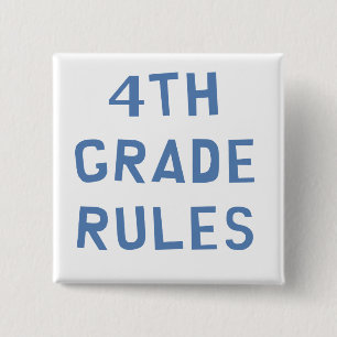 Chapa Cuadrada 4to Reglas del grado