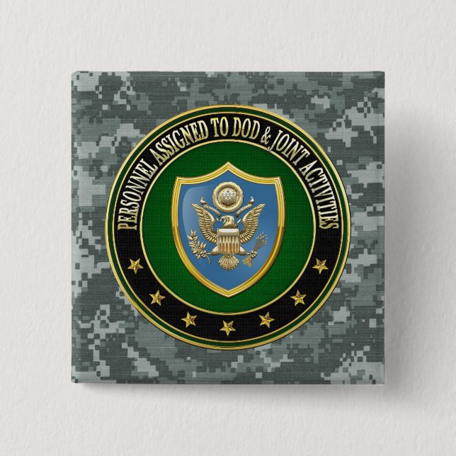 Chapa Cuadrada [500] DOD & Joint Activities CSIB Edición especial (Anverso)