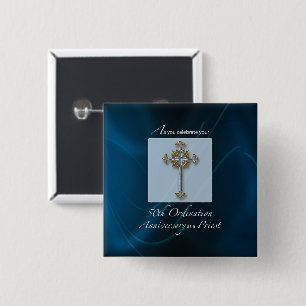 Chapa Cuadrada 50° aniversario de la Ordenación del Sacerdote