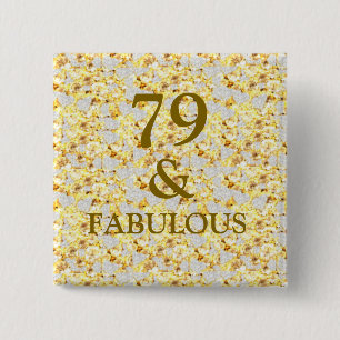 Chapa Cuadrada 79 cumpleaños