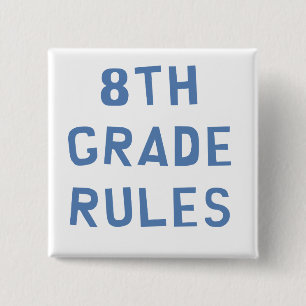 Chapa Cuadrada 8vo Reglas del grado