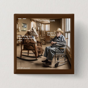 Chapa Cuadrada A Rick London Retirado A La Vaca Lejana Le Gusta E