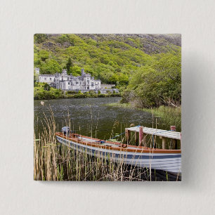 Chapa Cuadrada Abadía de Kylemore, Irlanda. La Abadía de Kylemore