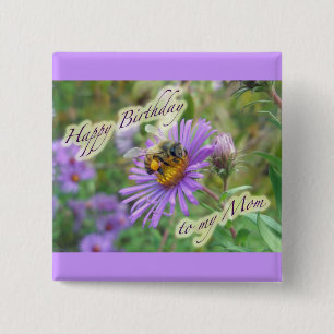 Chapa Cuadrada Abeja de miel sobre artículos de coordinación de c