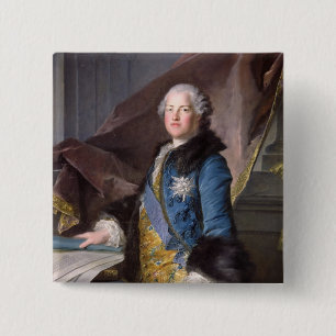 Chapa Cuadrada Abel Francois Poisson Marquis de Marigny, 1755