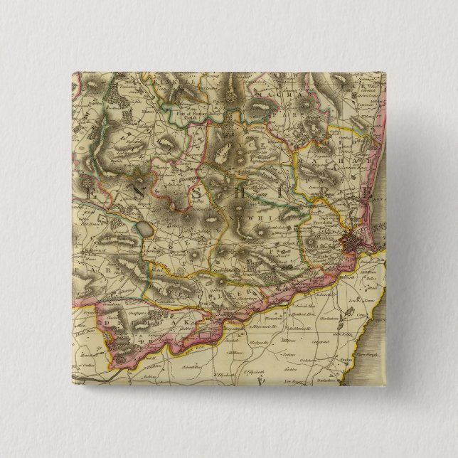 Chapa Cuadrada Aberdeen del Sur, Banff (Anverso)