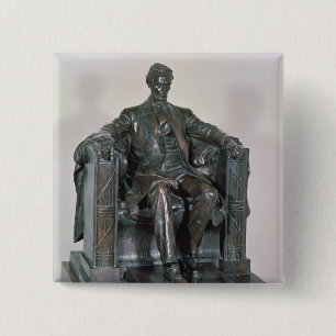 Chapa Cuadrada Abraham Lincoln
