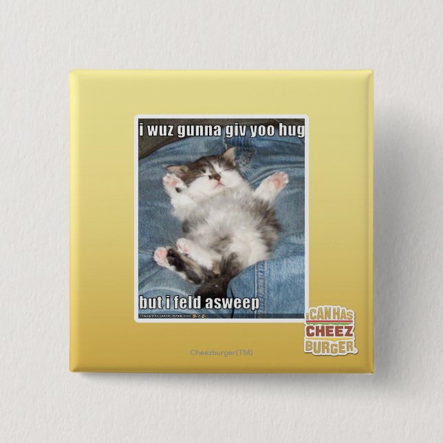 Chapa Cuadrada Abrazo del yoo del giv del gunna del wuz I (Anverso)