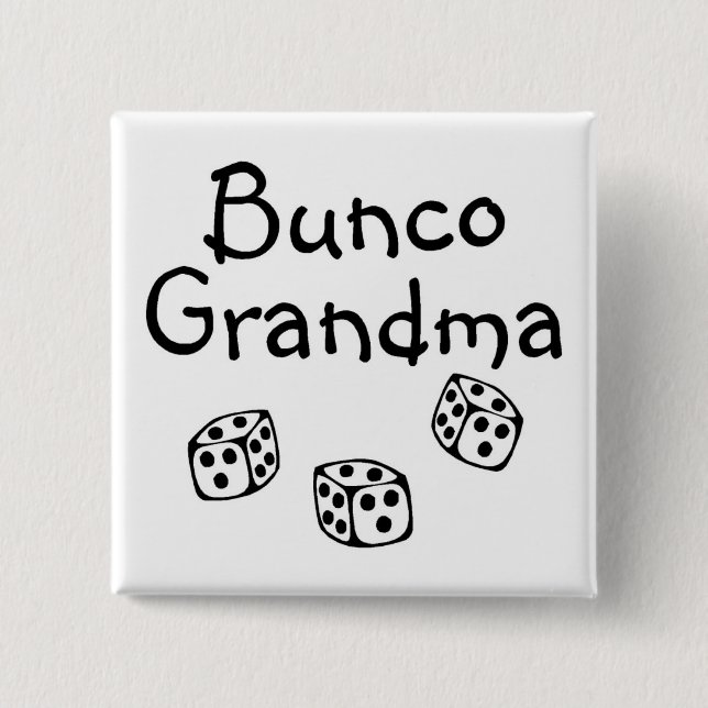 Chapa Cuadrada Abuela de Bunco (Anverso)