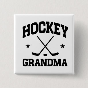Chapa Cuadrada Abuela del hockey