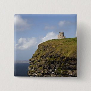 Chapa Cuadrada Acantilados escénicos de Moher y Torre de O'Brien.