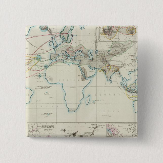 Chapa Cuadrada Acción volcánica (Anverso)