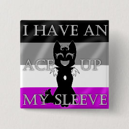 Chapa Cuadrada Ace Pin híbrido