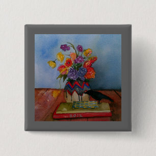 Chapa Cuadrada Acoger con satisfacción el Año Nuevo