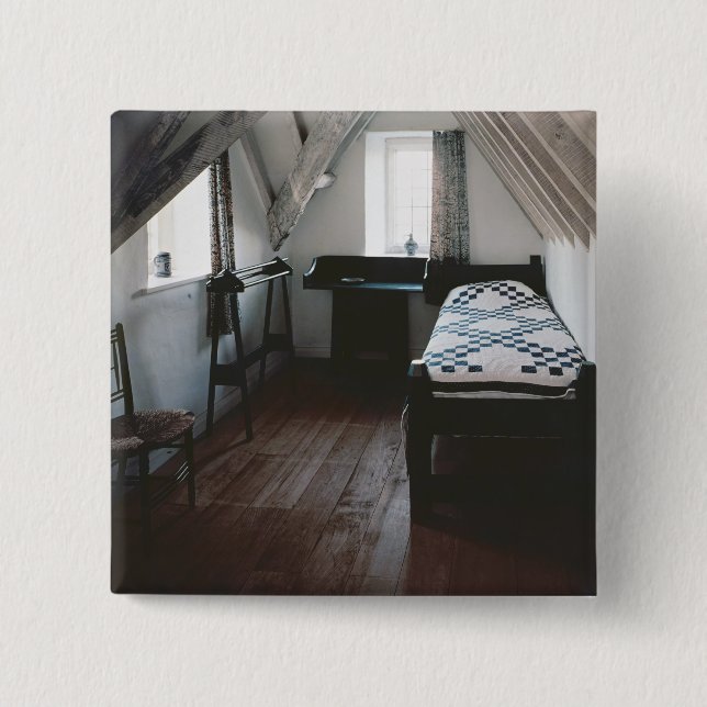 Chapa Cuadrada Acueste, carril de toalla diseñado por Ford Madox (Anverso)