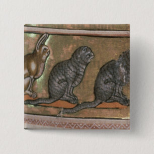 Chapa Cuadrada Adán que nombra los animales, de Midlands del