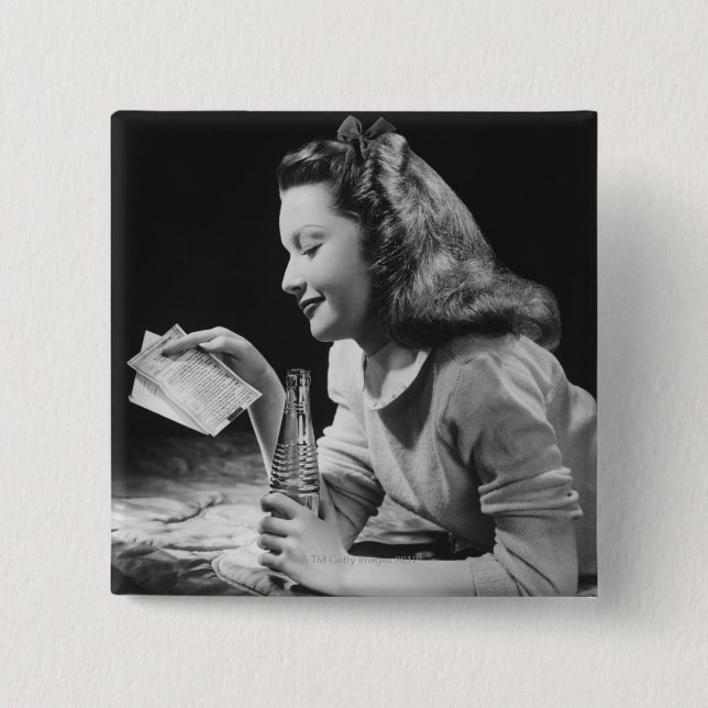 Chapa Cuadrada Adolescente (Anverso)