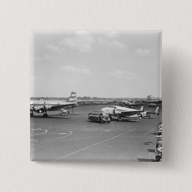 Chapa Cuadrada Aeroplanos (Anverso)